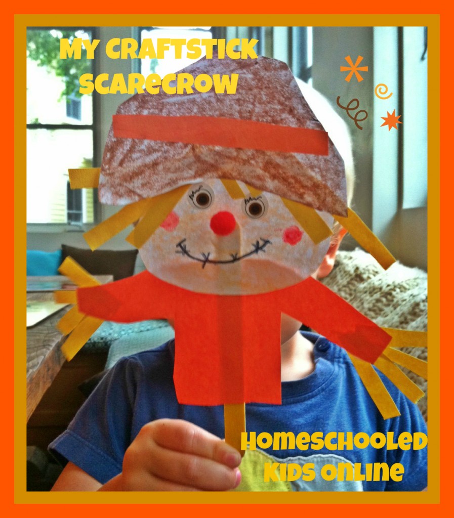 scarecrow craft scarecrow craft for kids