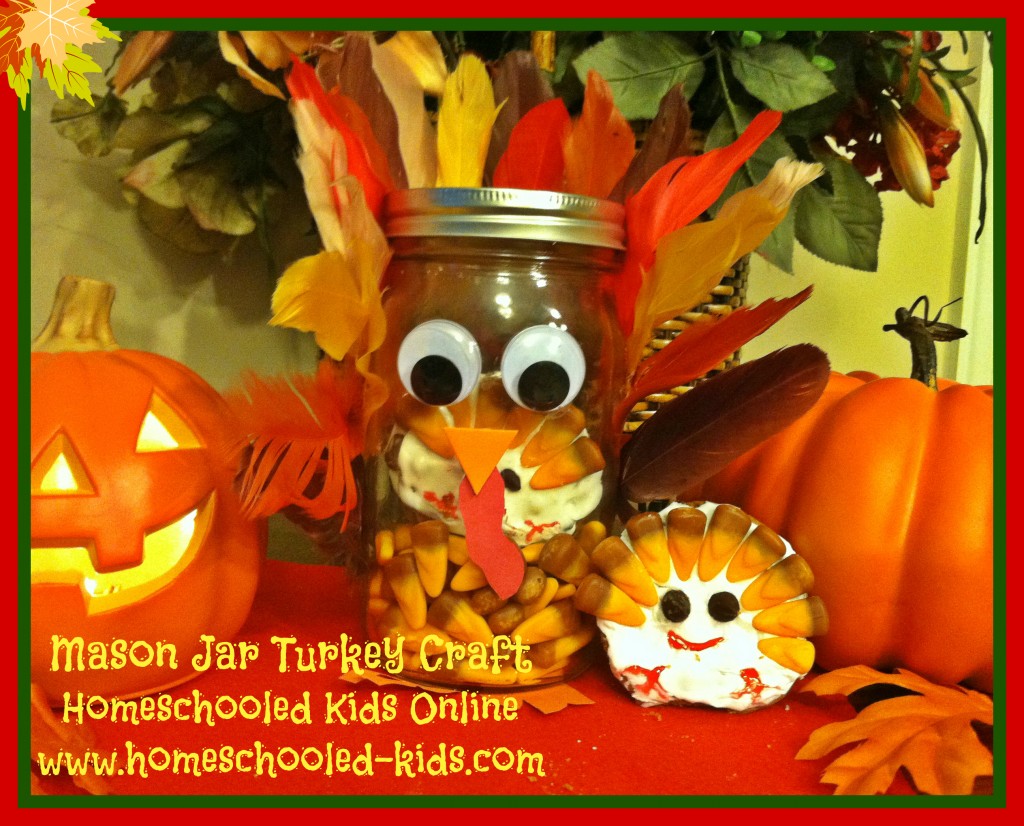 Mason Jar Turkey Craft Mason Jar Turkey Craft for Kids