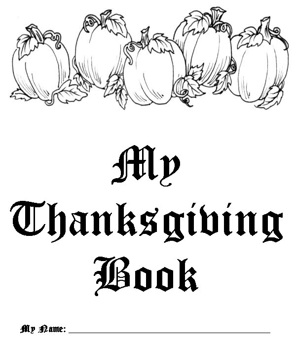 Pumpkin Topper - My Thanksgiving Book